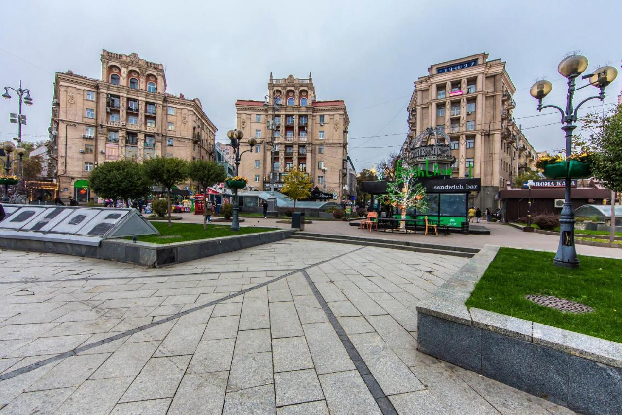 Затишна Квартира На Майдані Незалежності Kiew Exterior foto